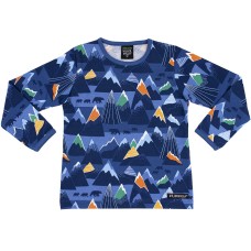 VILLERVALLA t-shirt MOUNTAIN ATLANTIC Kinder Langarmshirt Gr. 104 - 152