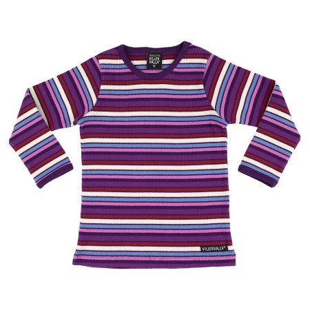 VILLERVALLA t-shirt RIB STRIPES Kinder Langarmshirt Gr. 80 - 116