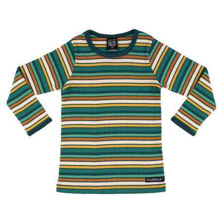 VILLERVALLA t-shirt RIB STRIPES Kinder Langarmshirt Gr. 80 - 116