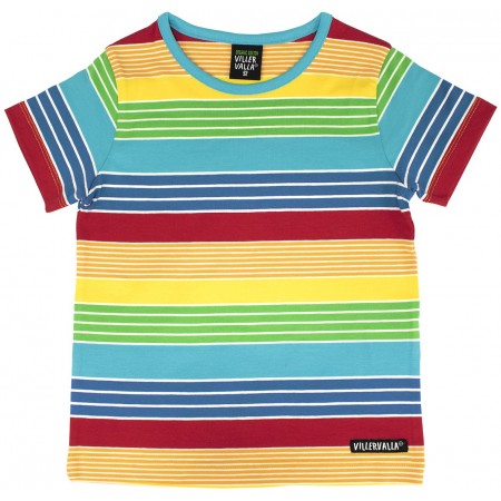 VILLERVALLA t-shirt multistripe Kinder Kurzarmshirt Gr. 80 - 140